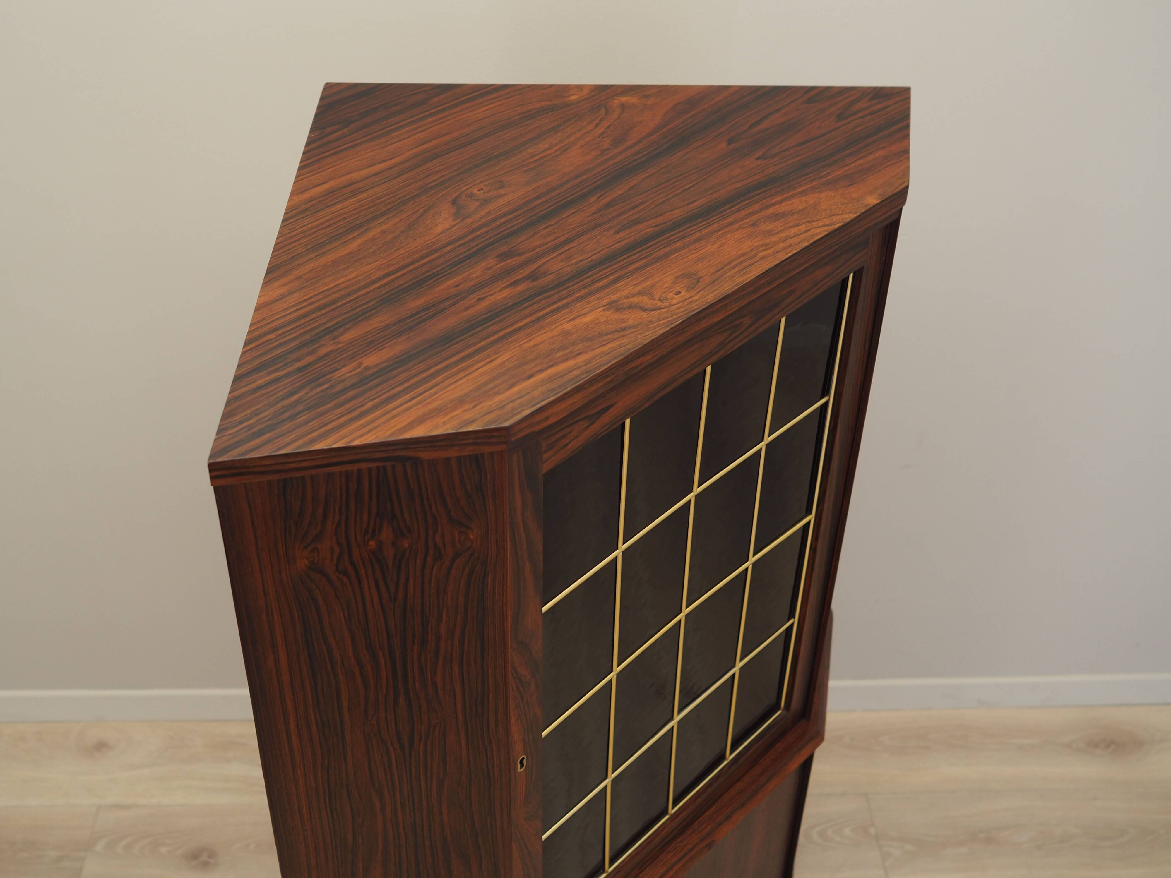 Rosewood corner cabinet, Danish design, 1970s, production: Denmark