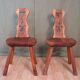 Pair of Alsatian-style chairs