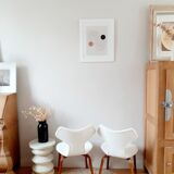 Pair of chairs Grand Prix by Arne Jacobsen