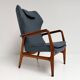 Re upholstered Edith (men’s) armchair by Bovenkamp, 1960s