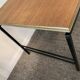 Vintage coffee table in wood and metal years 60/70