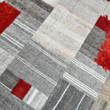 Bohemian vintage kilim rug 212x307cm