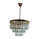 Venini glass chandelier, 3 levels, Italy, 1970