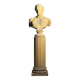 Bust on pedestal 20th century Antinous