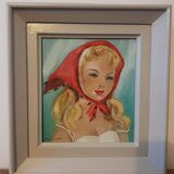 Paire de tableaux vintages