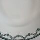 Lot de 2 assiettes creuses Saint Amand verte