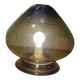 Rare 1960s Murano Smoked Glass Table Lamp Vintage Mushroom