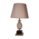 Lampe oeuf d'autruche marbre - années 70