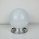 Applique boule opaline art déco, plafonnier