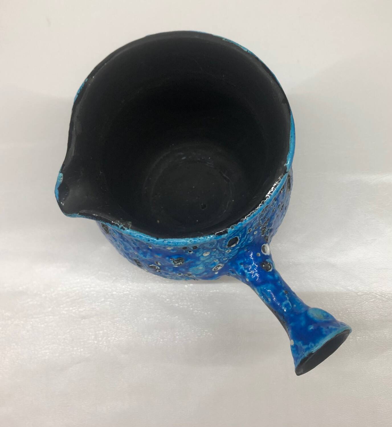 Vallauris seafoam vase