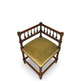 2 chaises et 1 chaise de coin italiennes, années 1950