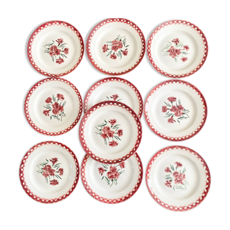 Terre de Fer dessert plates