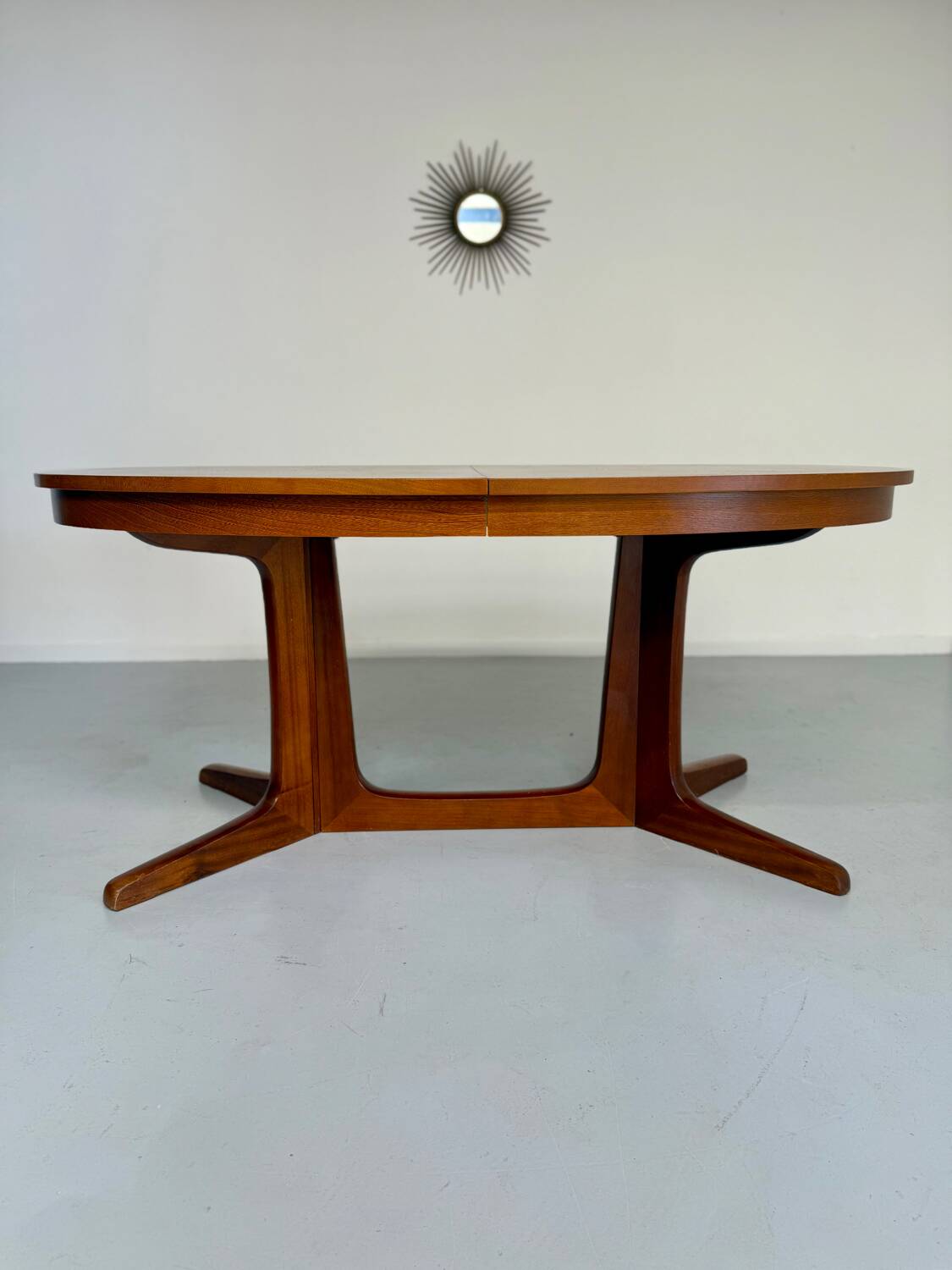 Baumann dining table in rosewood wood, 70s design