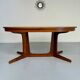 Baumann dining table in rosewood wood, 70s design