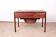 Vintage Danish sewing cabinet, known as "Travailleuse", teak and rattan from the 1960s.
