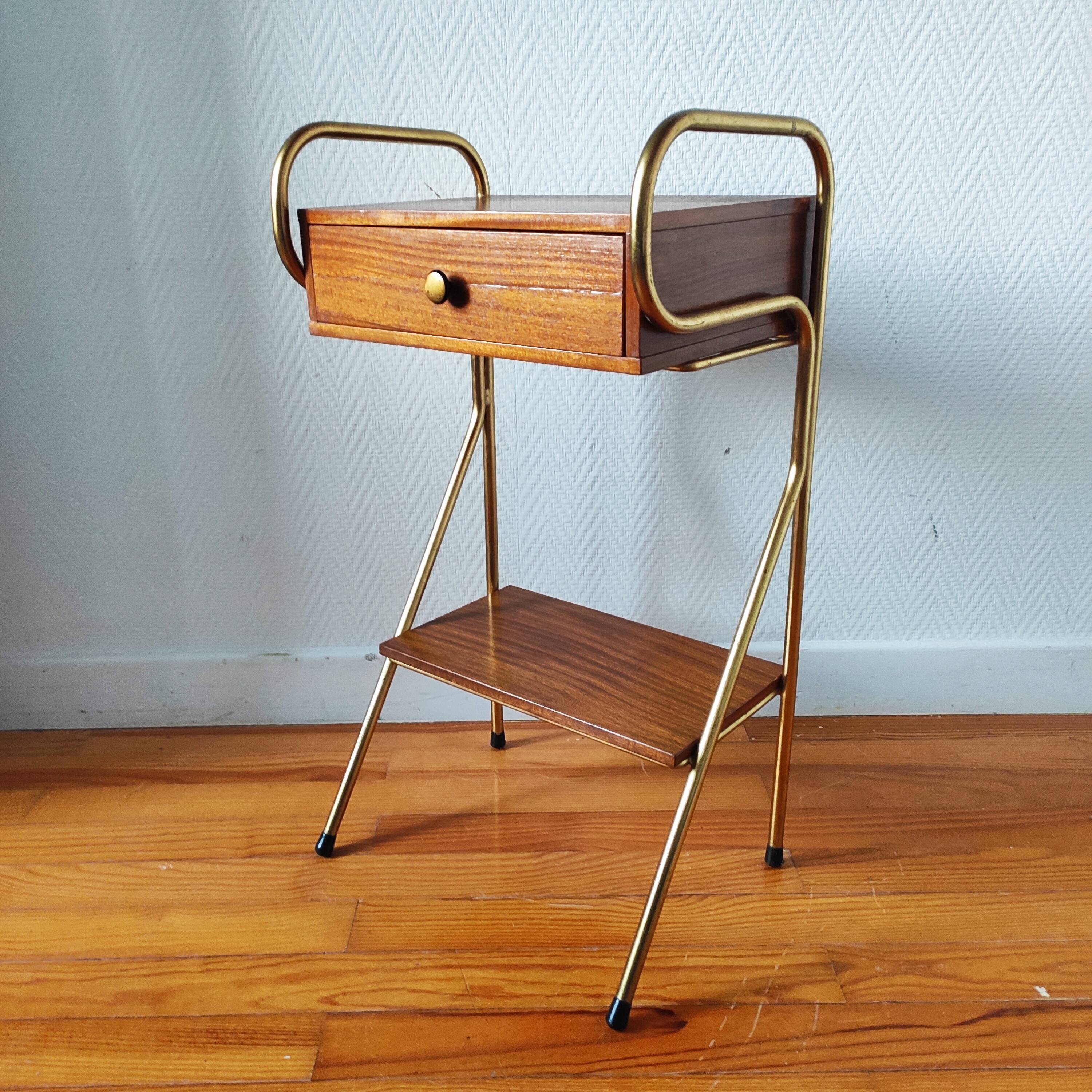 Vintage bedside table 1950