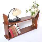 Solid wood wall shelf