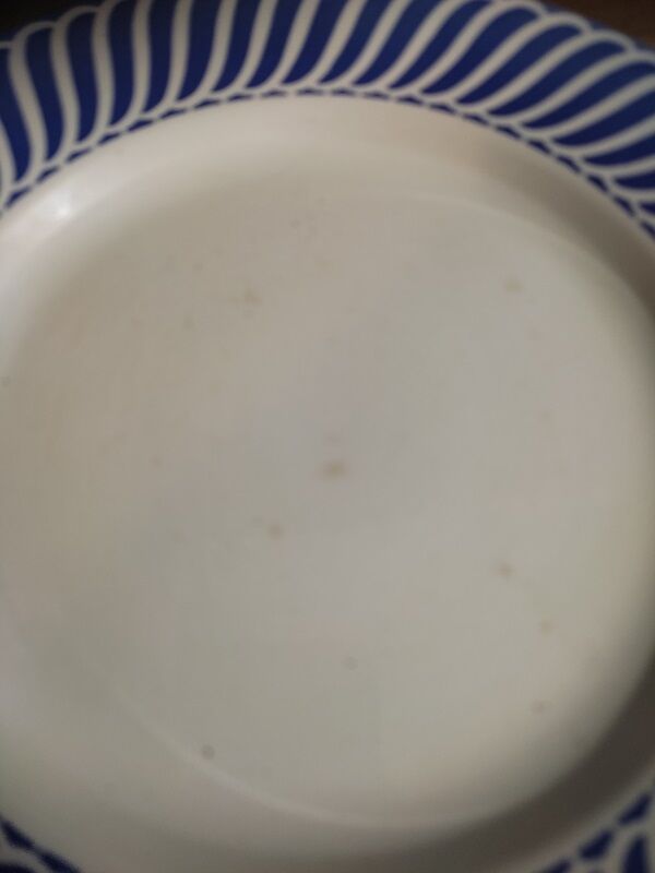 Flat plates Digoin Jacquot flowers