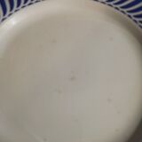 Flat plates Digoin Jacquot flowers
