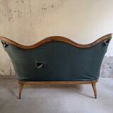 Louis Philippe bench and armchair set