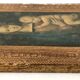 Icône italienne en bois doré