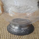 Pitcher in enamelled crystal