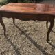 Louis XV-style mahogany desk