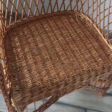 Rattan armchair