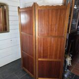 3-panel mahogany screen