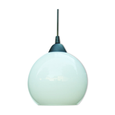 Suspension abat-jour vintage verre de lait mat