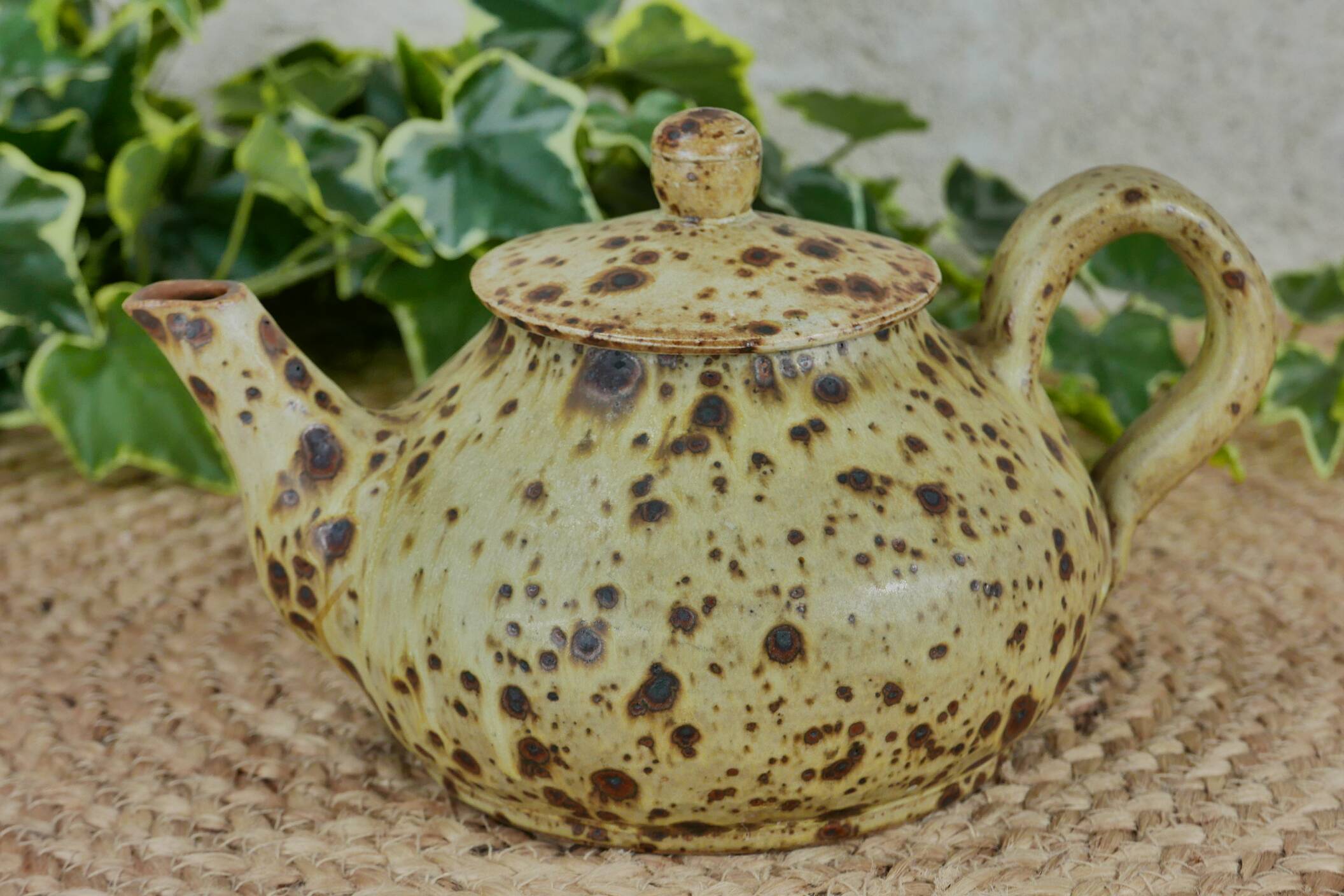 stoneware teapot from the 1960s