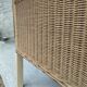 Rattan baby bed