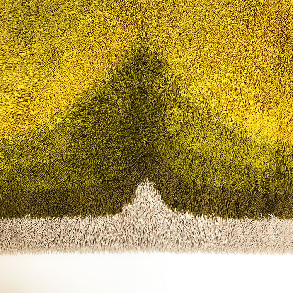 Extra Large Vintage Multi-Color High Pile Rug by Desso, Netherlands 1970s 200x300cm