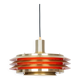 Lampe suspendue vintage suédoise par Carl Thore, années 1960.