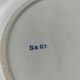 Pair of old Boulenger Choisy-le-Roi soup plates – Gallic decor