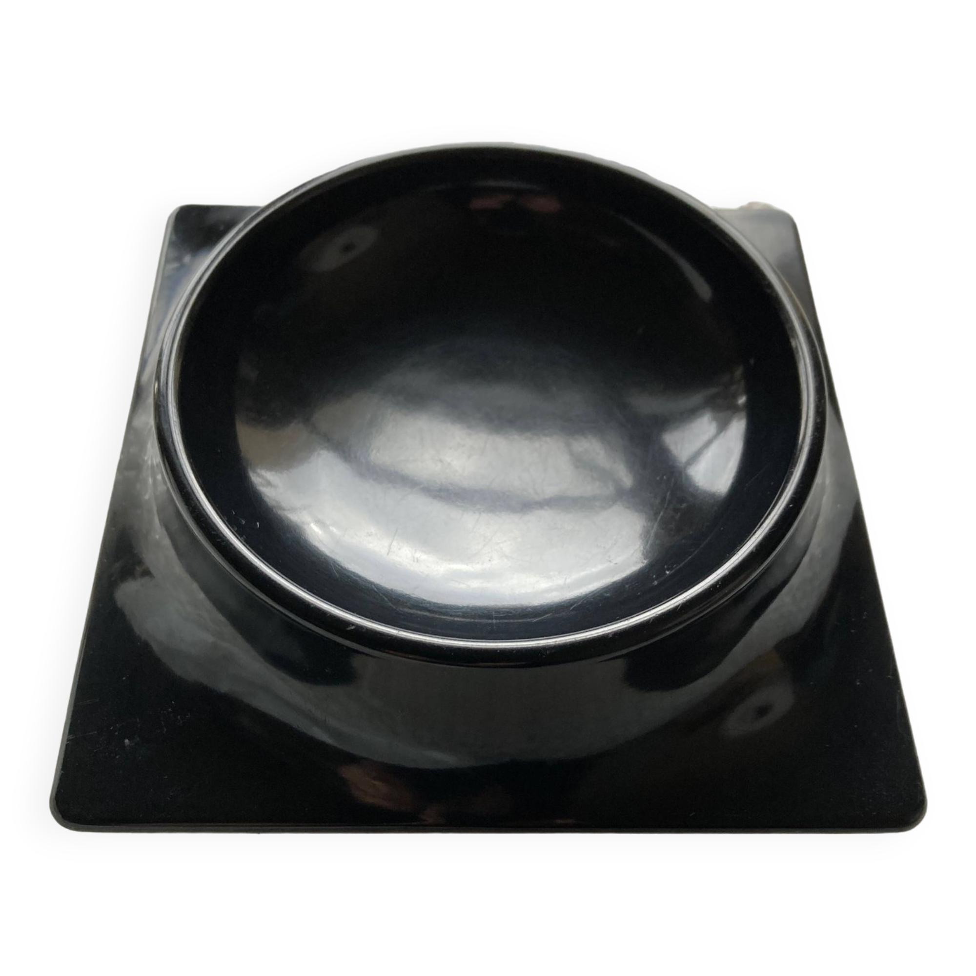 Bakelite pocket tray Italian design space age 1970