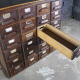 Meuble de métier 24 tiroirs avec porte étiquettes