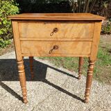 Louis-Philippe Jumping Chest of Drawers in Walnut Bramble