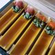 24 vintage Majolica Vallauris ceramic knife holders.