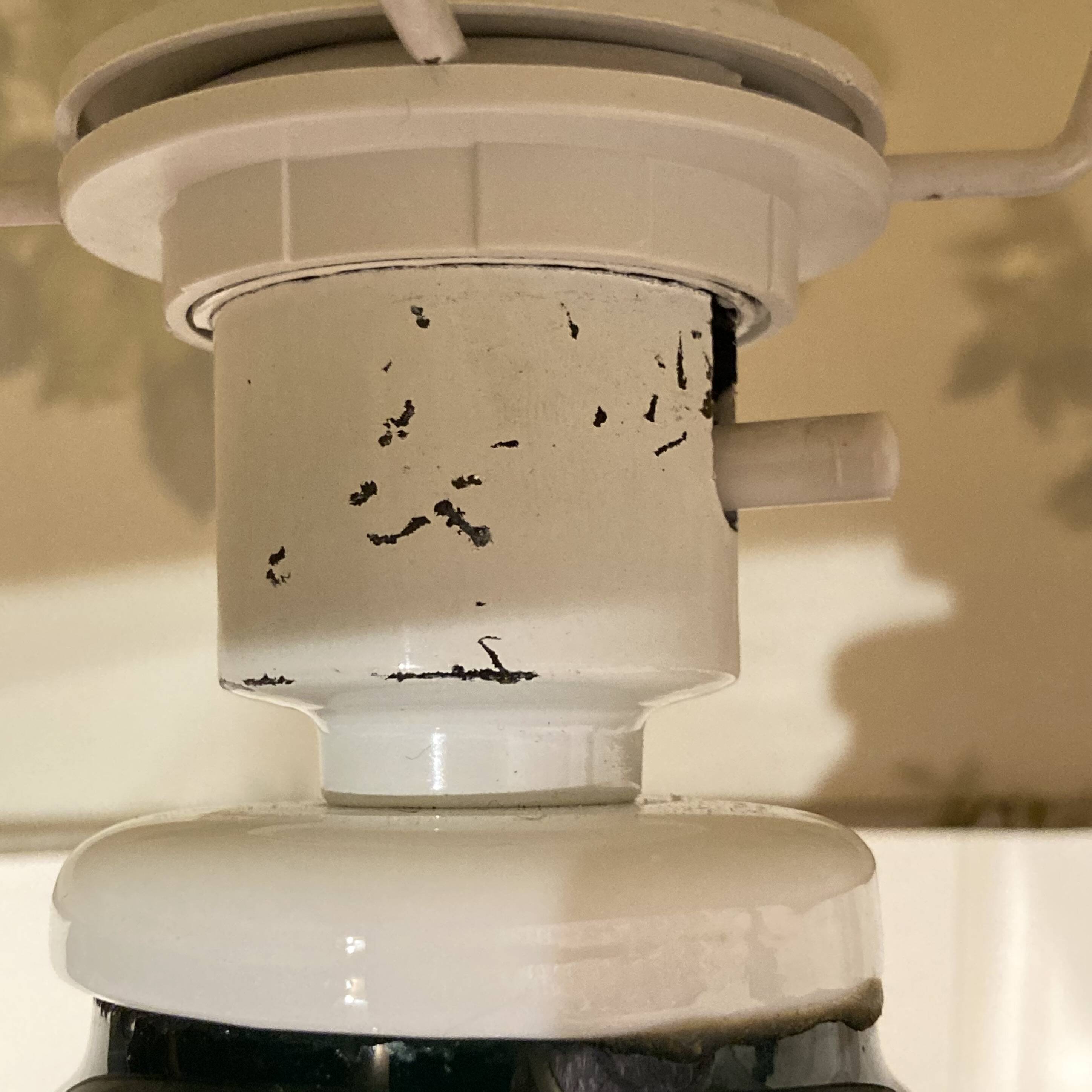 Pair of Scandinavian design glass lamps from the 1950s.