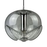 60s 70s ceiling lamp hanging lamp Peill & Putzler "Wave" Koch & Lowy Design