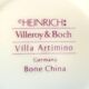 Villeroy & Boch 1960 porcelain coffee set of 6 cups and saucers