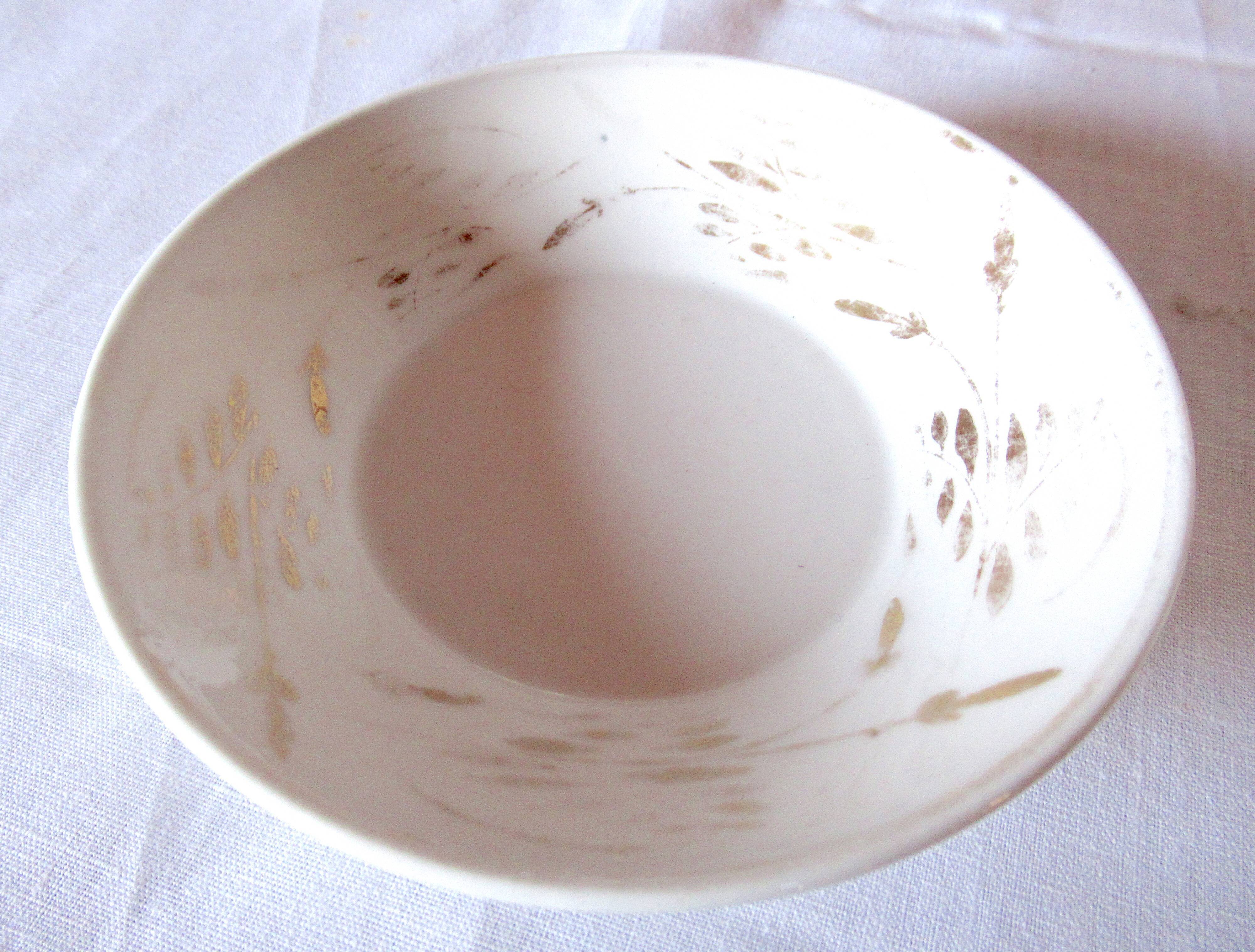 pair of Paris porcelain coffee cups