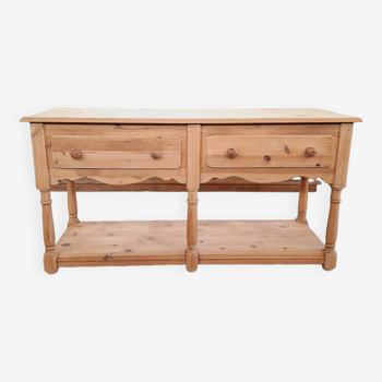 Solid pine console