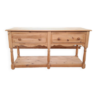 Solid pine console