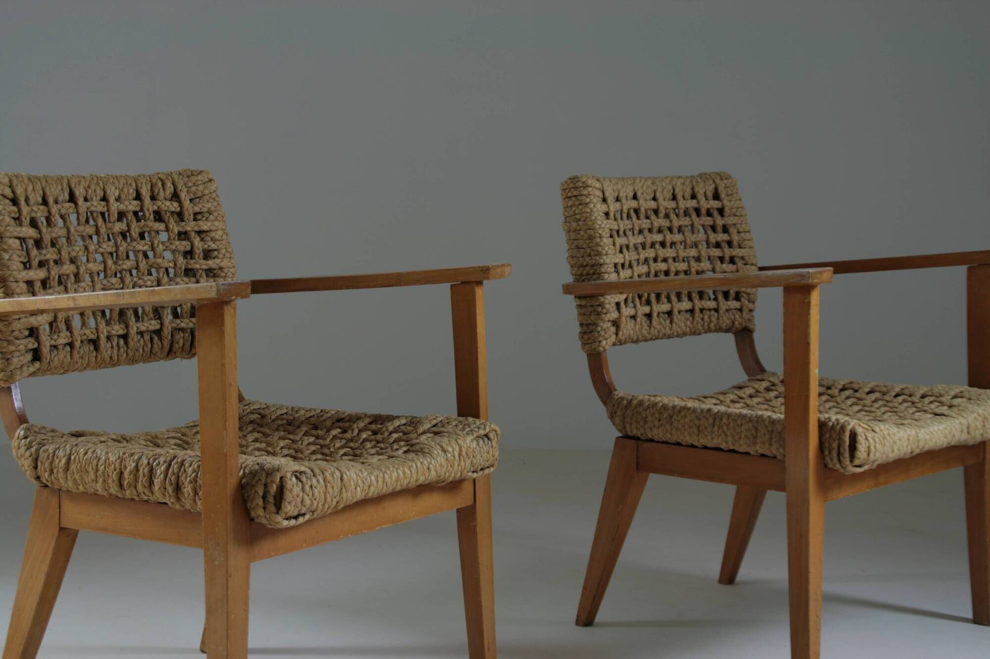 Pair of bridge armchairs Vibo, 1950s France