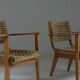 Pair of bridge armchairs Vibo, 1950s France