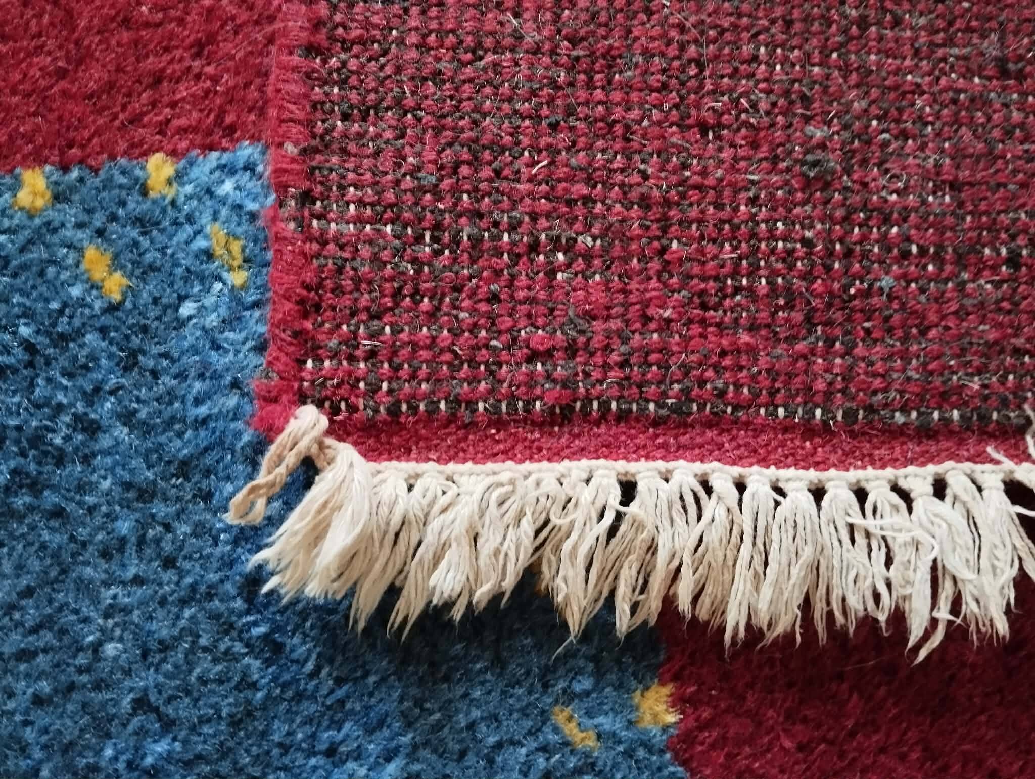 Handmade Indo Gabbeh rug 243x172cm