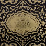 Napoleon III powder flask in blackened pear wood by Tahan - 1860-1880