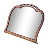 Bevelled chimney mirror